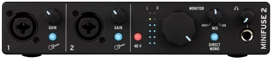 Arturia Minifuse 2 Sound Card (Black)