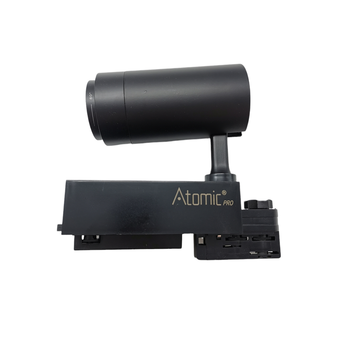 Atomic Pro FLZ-20 Spot sur rail (20 Watt, 3200K, Noir)