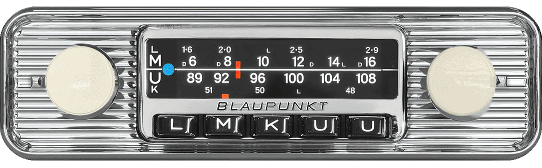 Blaupunkt Frankfurt Stereo Classic Retro Autoradio avec DAB+, Bluetooth et USB