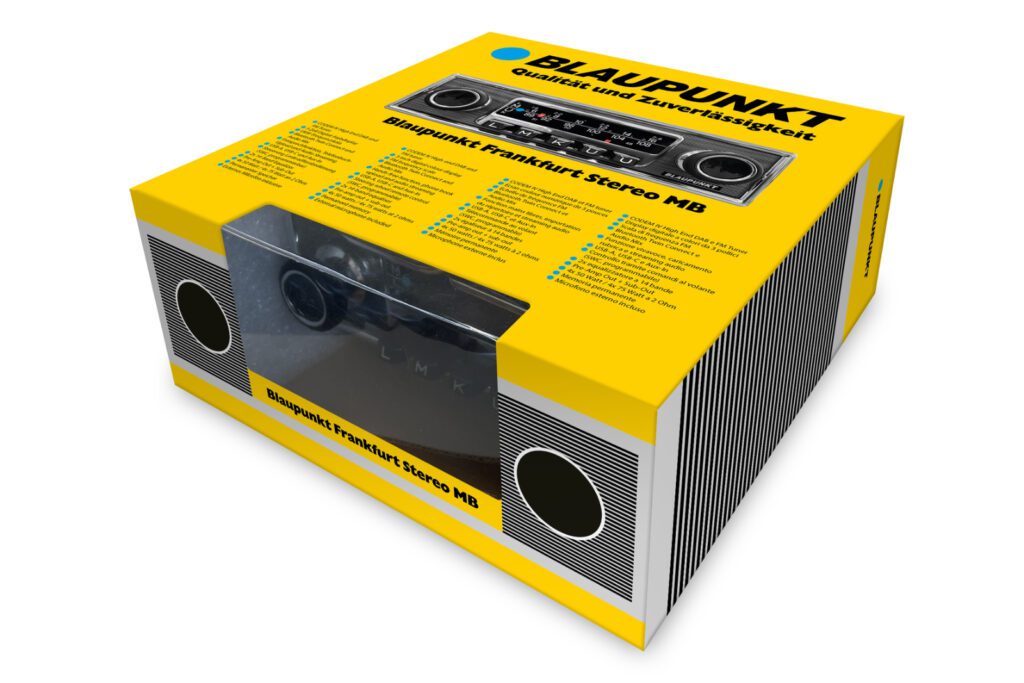 Blaupunkt FRANKFURT MB Retro bilradio, Bluetooth, FM/DAB+