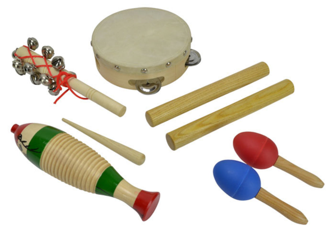 Ensemble de Percussion pour Enfants avec 5 Pièces