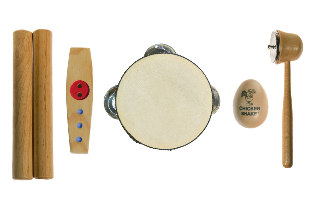 Coffret cadeau Percussion pour enfants avec 5 pièces