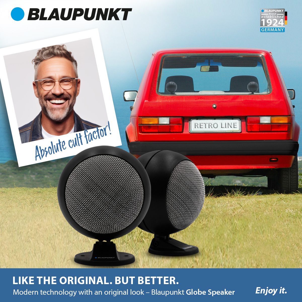 Blaupunkt Sphere Speakers 55 watts.