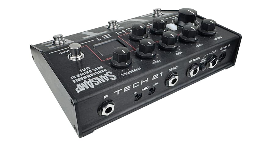 Tech 21 Programmable Bass Driver ELITE préampli Basso