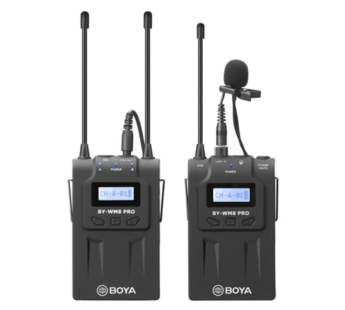 Boya kit caméra sans fil avec double récepteur et 1 émetteur