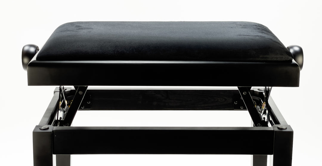 Grooveland KB200 Banc de Piano (Mat Noir)