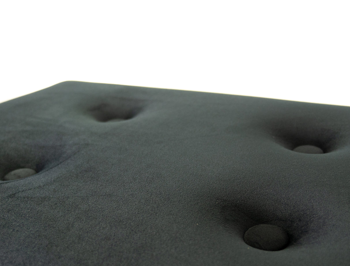 BandMate PB200D Deluxe Double Piano Bench (Matte Black)