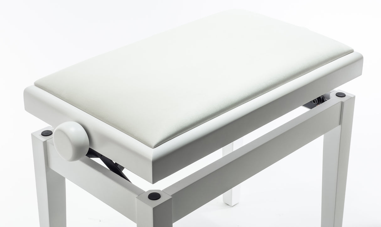 Grooveland KB200 Banc de piano (Blanc Mat)