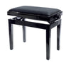 BandMate PB200 Piano Bench Deluxe (High Gloss Black)