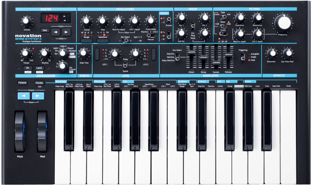 Novation Bass Station II Synthétiseur