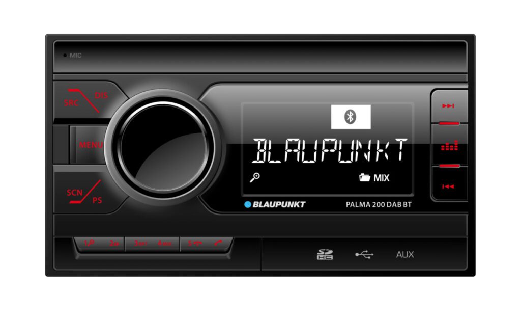 Blaupunkt Palma 200 Car radio w. DAB+ and Bluetooth