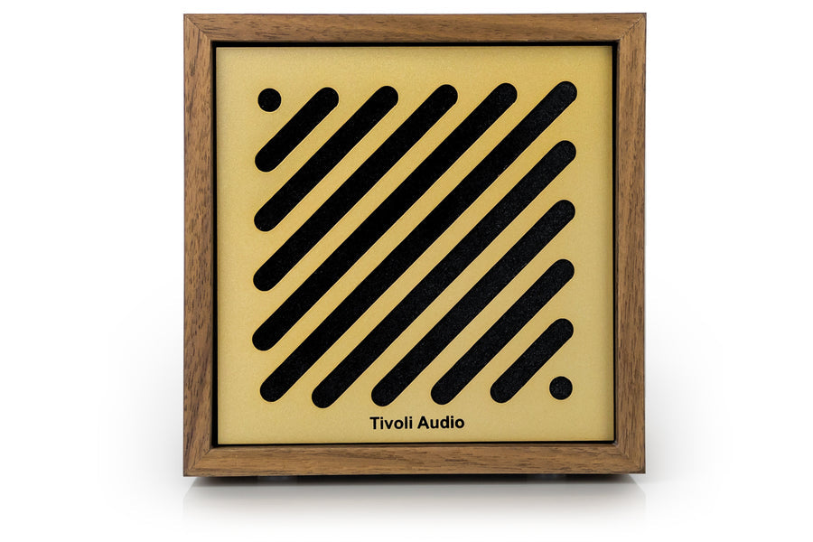 Enceinte Bluetooth Tivoli Audio Boutigue, noyer/or