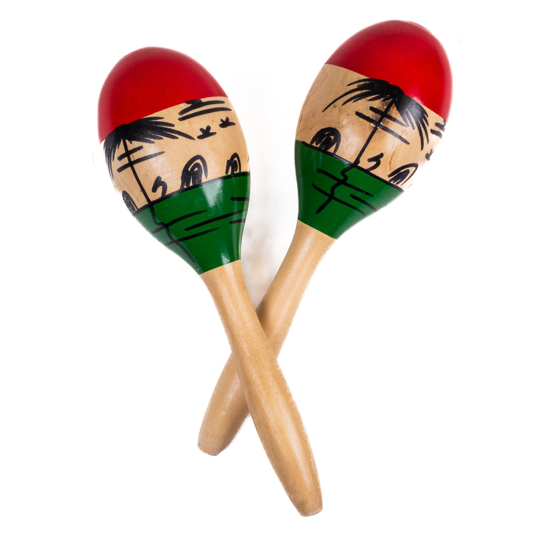 Maracas en bois (Motif)