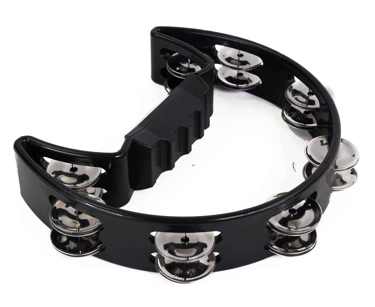 Crescent Tambourine (black)