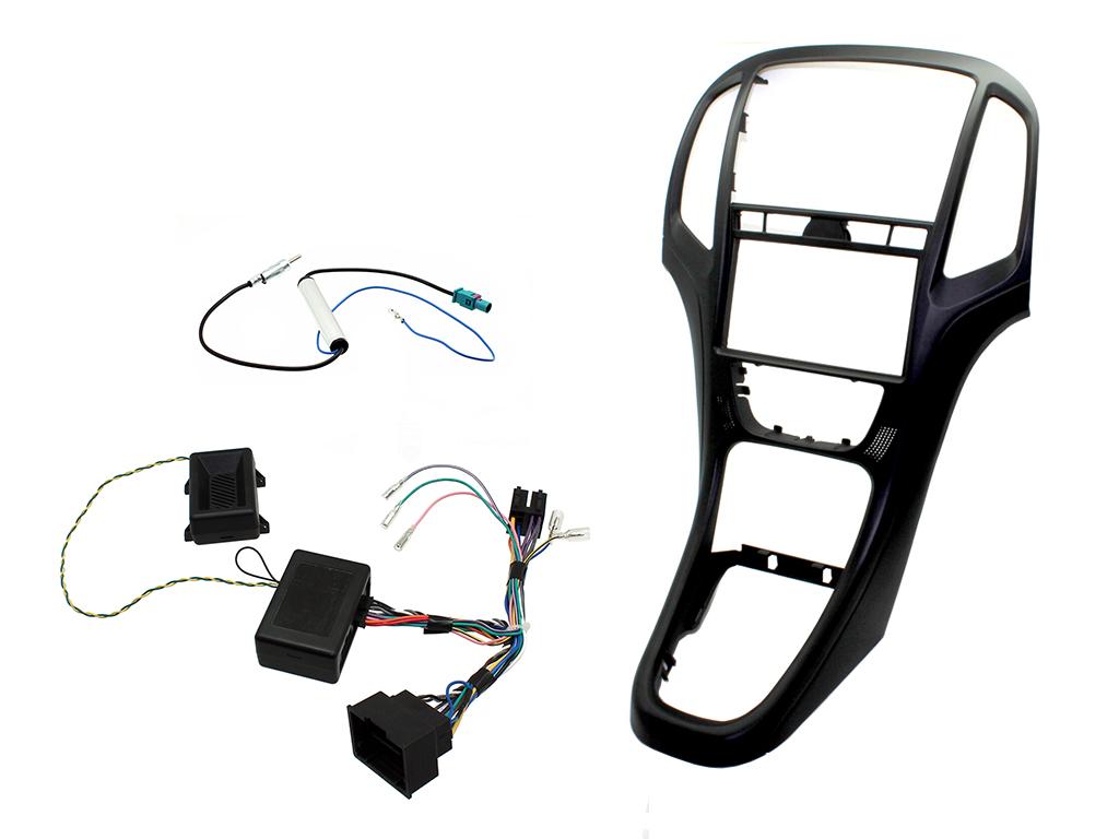 CTKVX04 Kit de montage pour Opel Astra 2010-2015 (Noir)