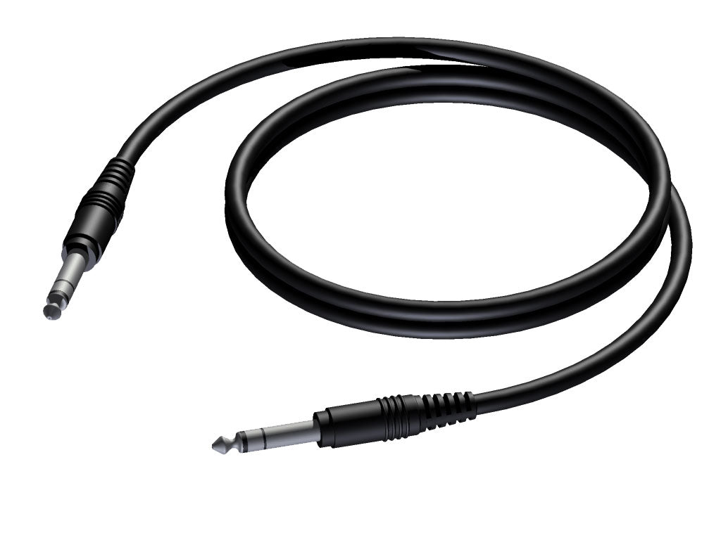 ProCab Câble microphone jack stéréo > jack 5 m
