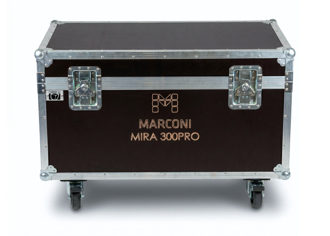 Marconi Flightcase pour 8 x Marconi Mira 300PRO
