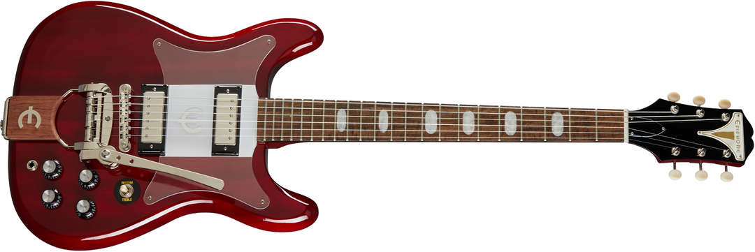 Epiphone Crestwood Custom Tremotone Guitare électrique (Cherry)