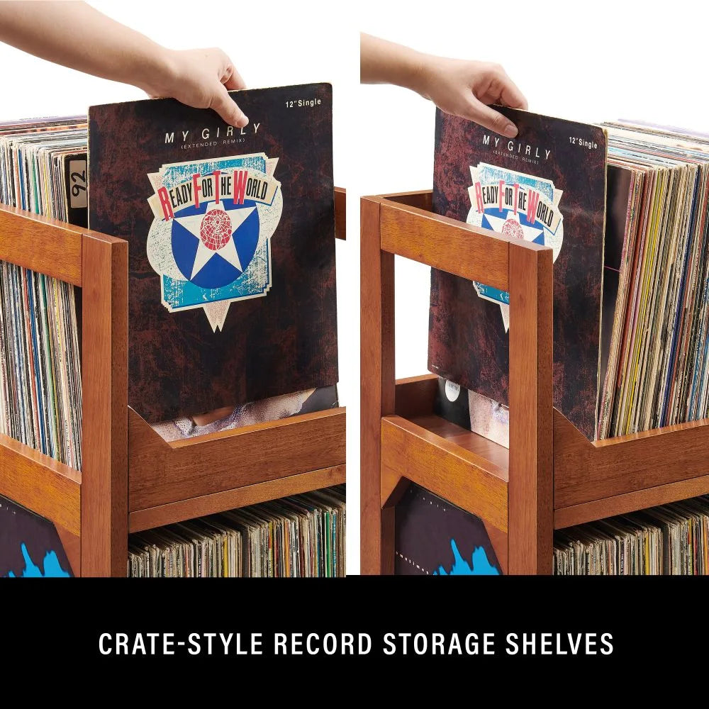 Stand de rangement pour disques vinyles Crosley Asheville Small