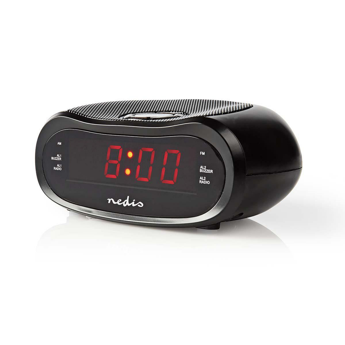 Clock radio with alarm clock