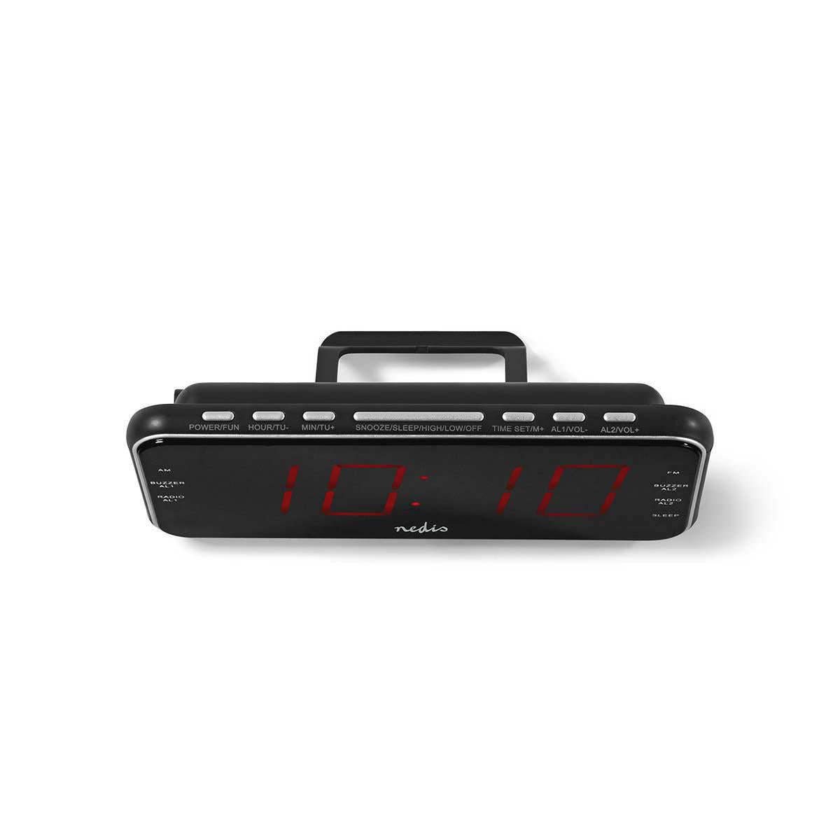 Clock radio with alarm clock