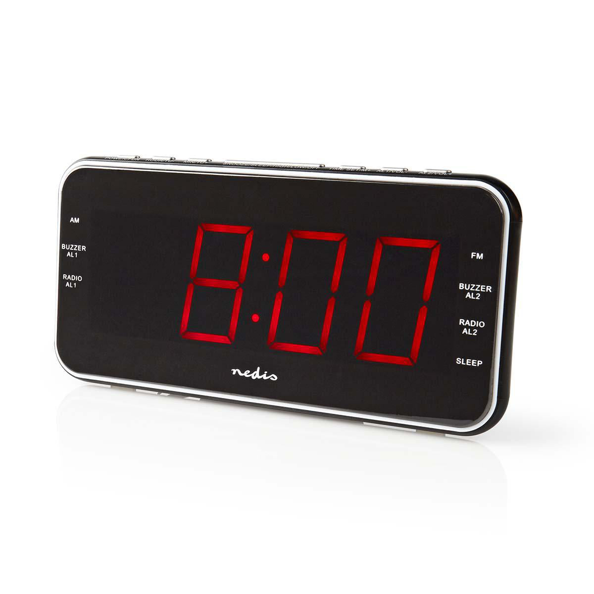 Clock radio with alarm clock