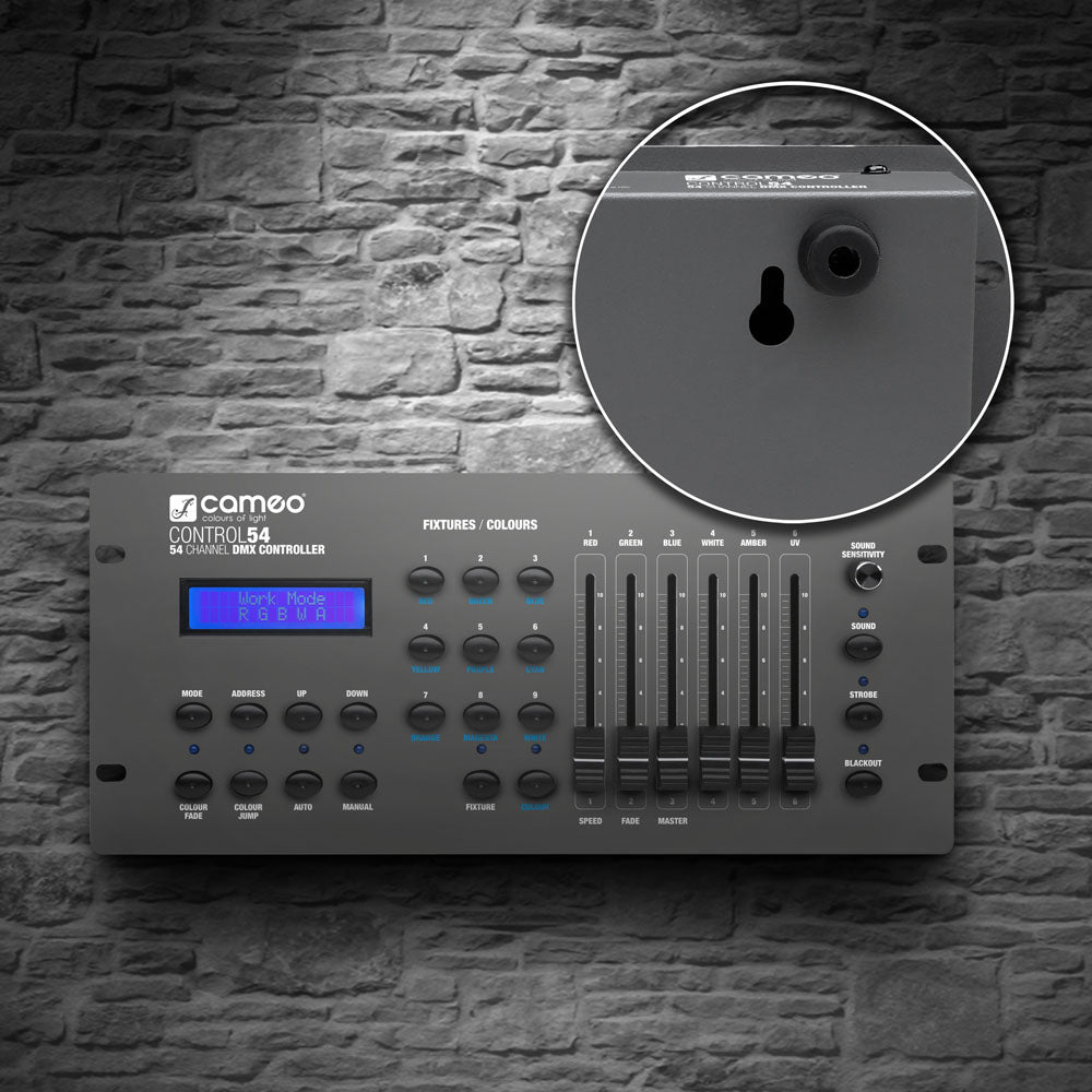 Cameo CONTROL 54 - Contrôleur DMX 54 canaux