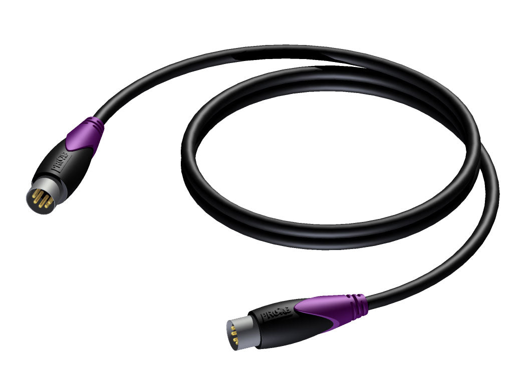 ProCab câble de signal Midi 10 mètres