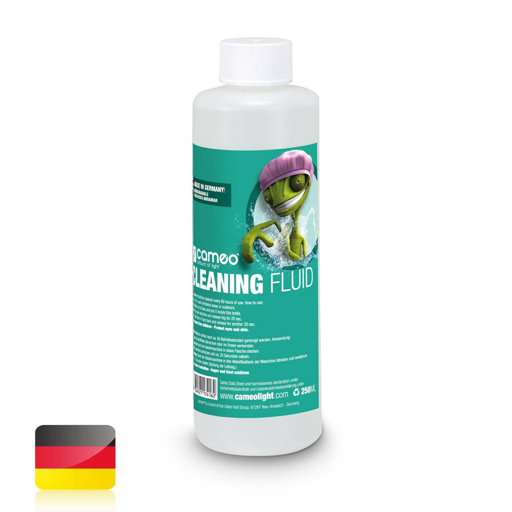 Cameo RENSEVÆSKE 0,25 L – Fluide spécial pour le nettoyage des machines à fumée 250 ml