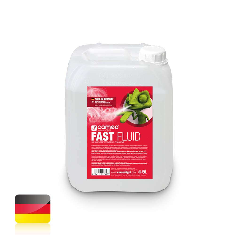 Cameo FAST FLUID 5 L - Fluide haze à très haute densité et temps de suspension très court 5 L