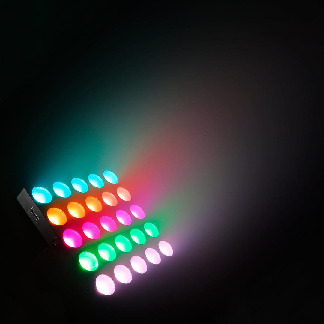 Cameo MATRIX PANEL 10 W RGB - Panneau matriciel RGB LED 5 x 5 avec contrôle individuel des pixels