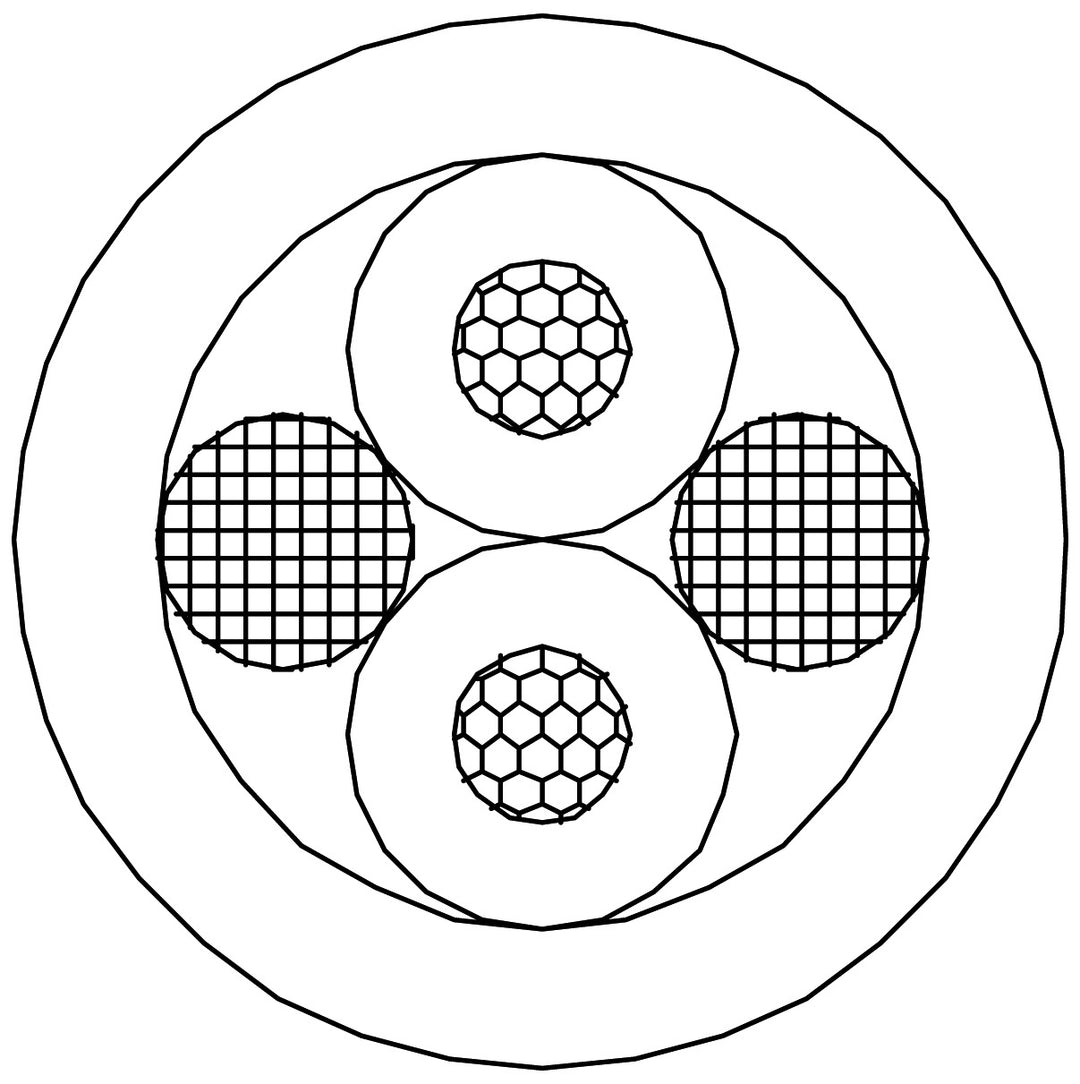 ProCab câble haut-parleur BC rond 2 x 4,0 mm² 100 mètres