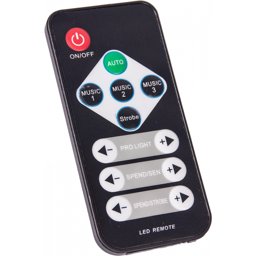 Ibiza LED Lightbar Moonflower, Laser and Strobe