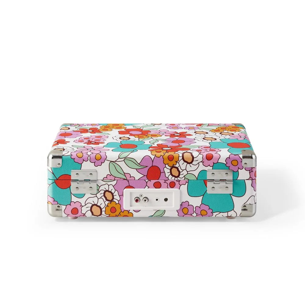 Crosley Cruiser Plus Platine vinyle Bluetooth bidirectionnelle (Groovy Floral)