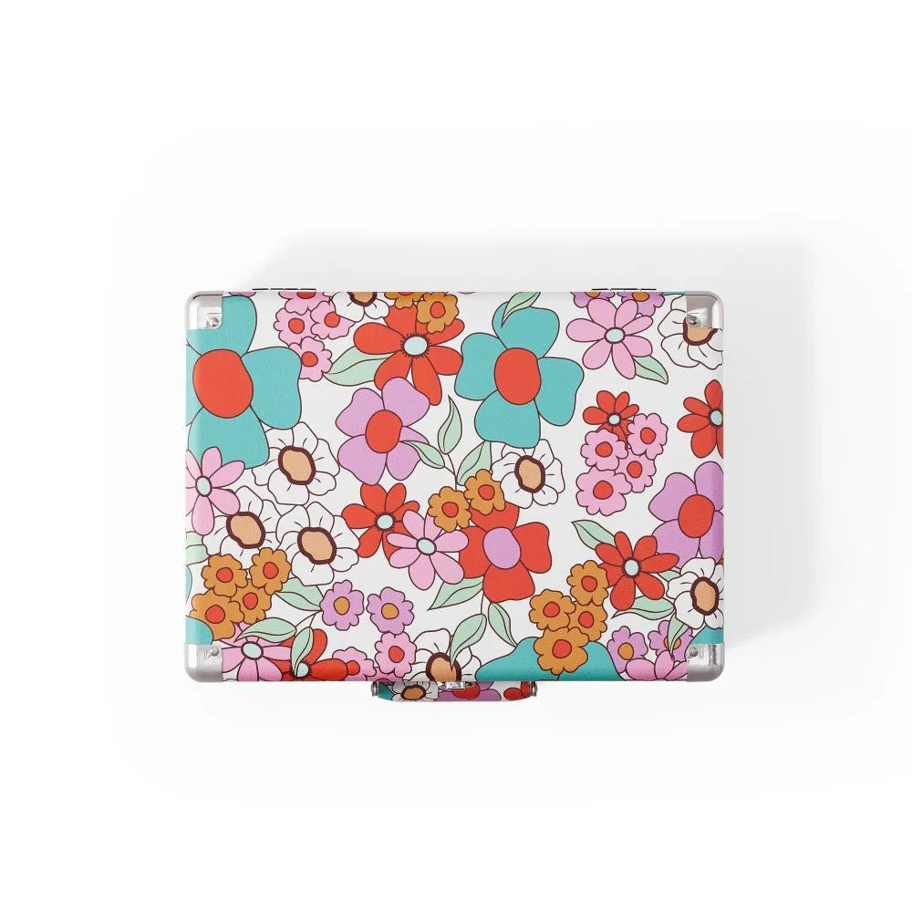 Crosley Cruiser Plus Platine vinyle Bluetooth bidirectionnelle (Groovy Floral)