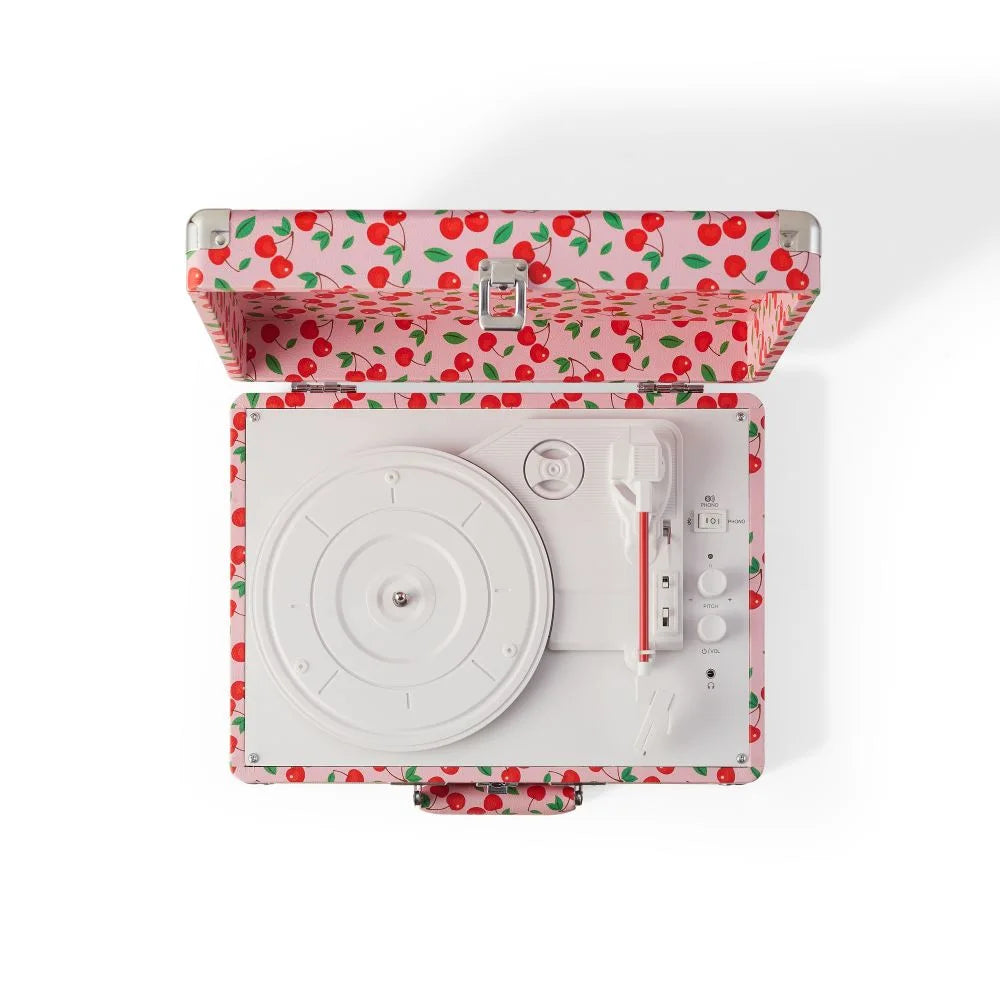 Crosley Cruiser Plus Turntable Two-way Bluetooth (Cherry)