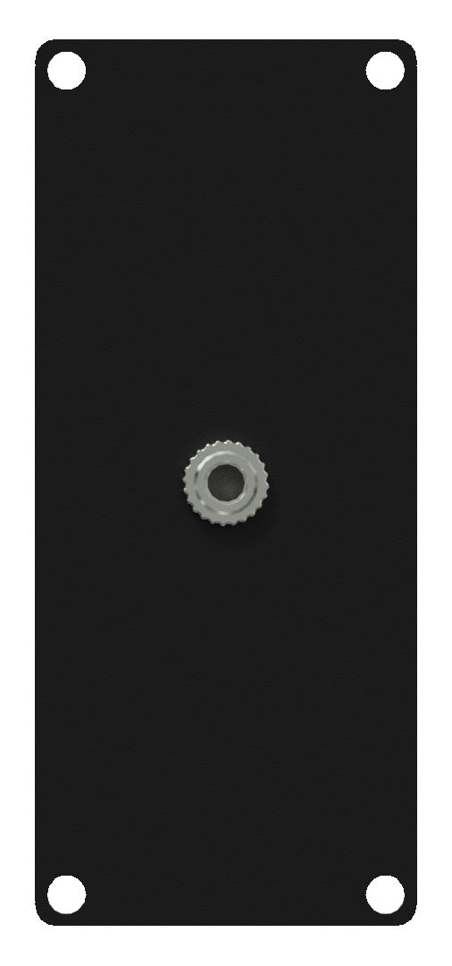 Caymon CASY135 1 emplacement, plaque avec passage 1 x minijack