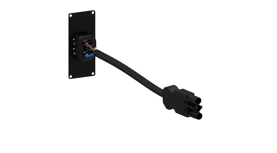 Caymon CASY182 1 emplacement, sortie d’alimentation euro