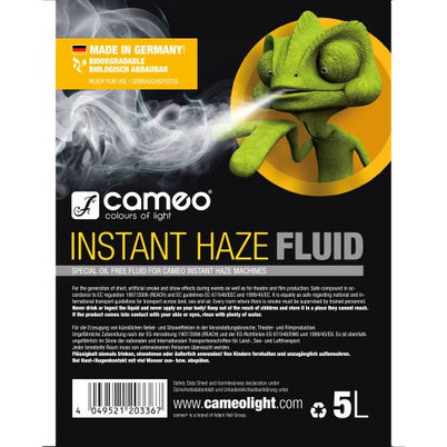 Cameo INSTANT Liquide pour hazer (5L)