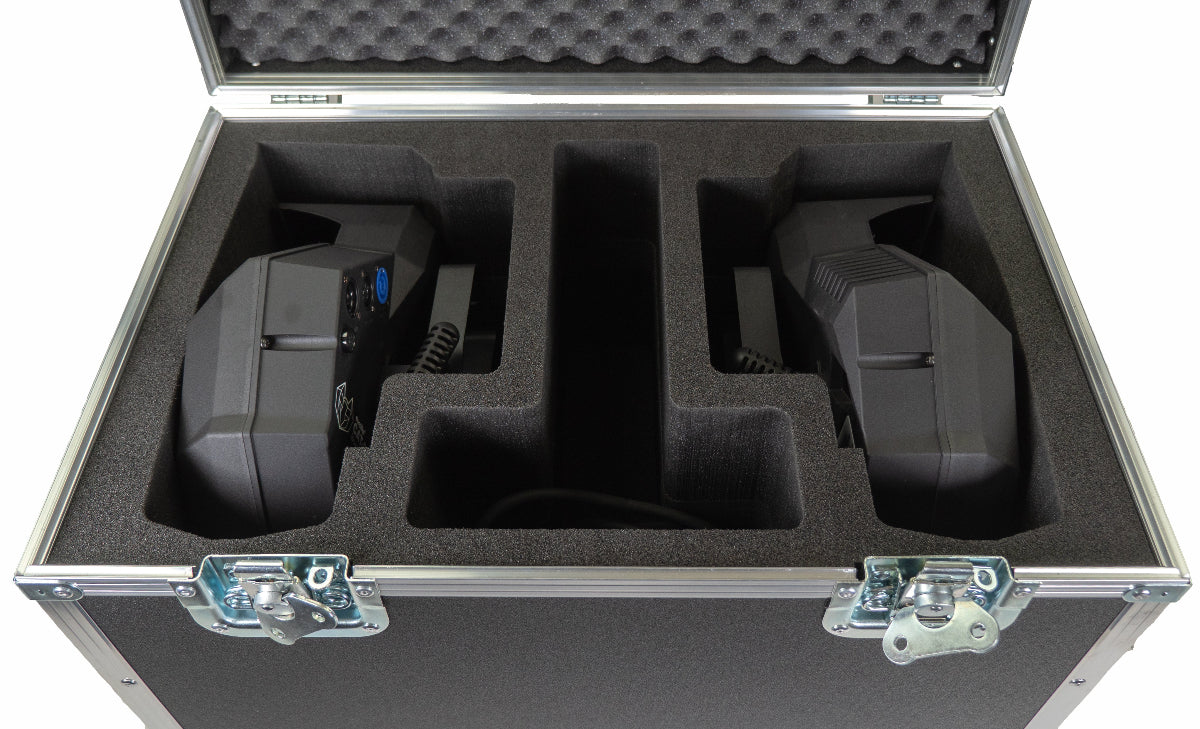 Case-It Flightcase pour 2 pcs. Eurolite Cat-80