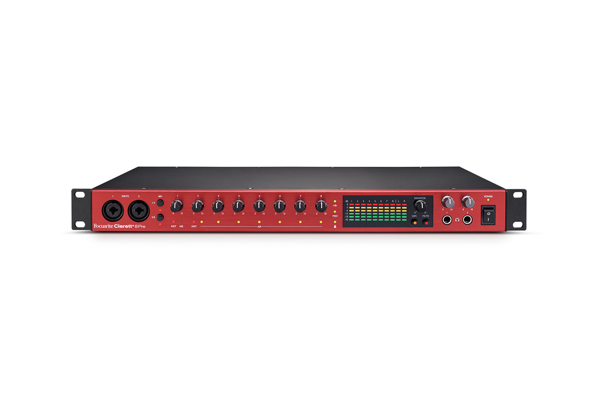 Focusrite Clarett+ 8Pre USB Sound Card