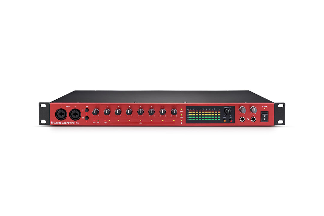 Focusrite Clarett+ 8Pre USB Interfaces audio