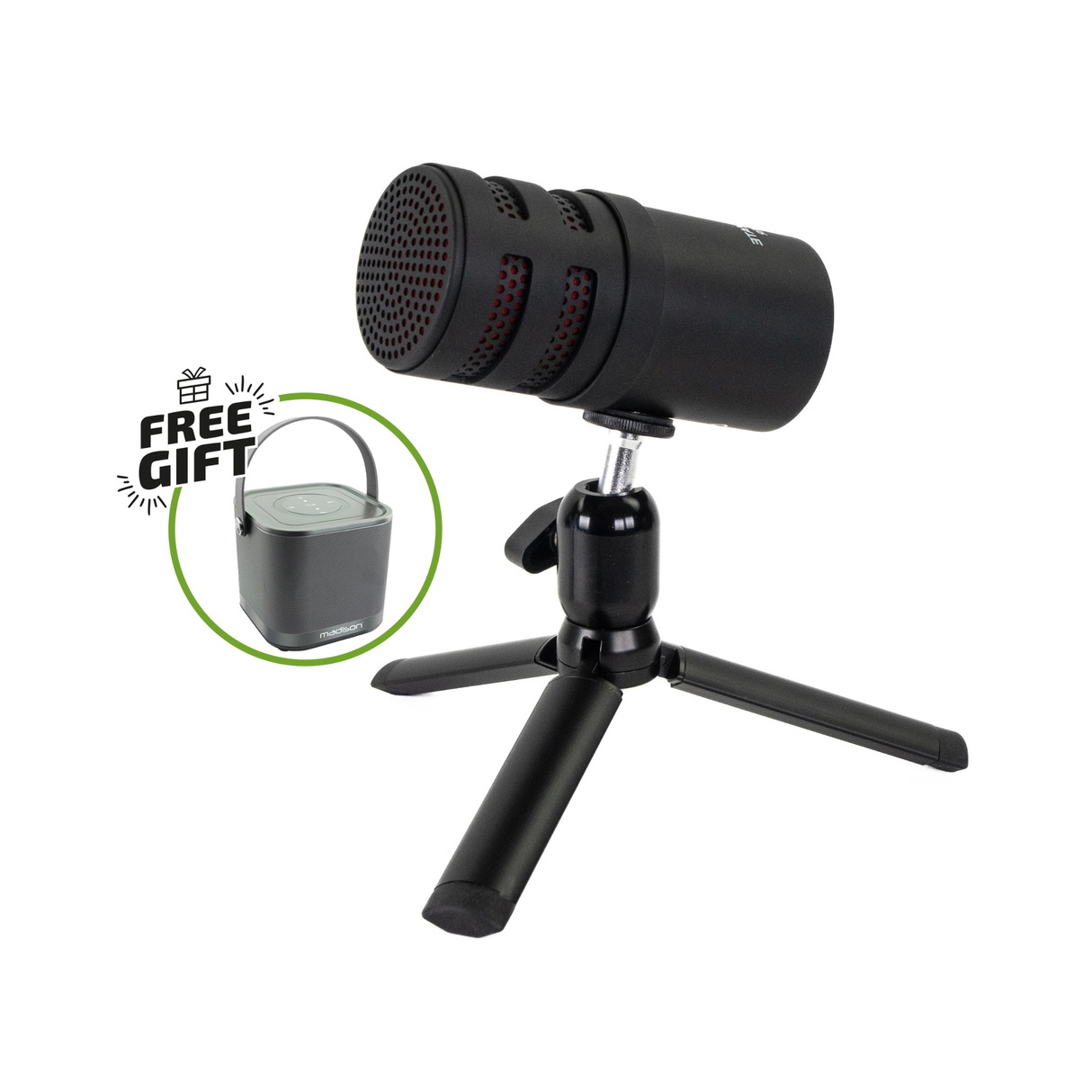 Microphone USB Studiomate SC180 avec lumière