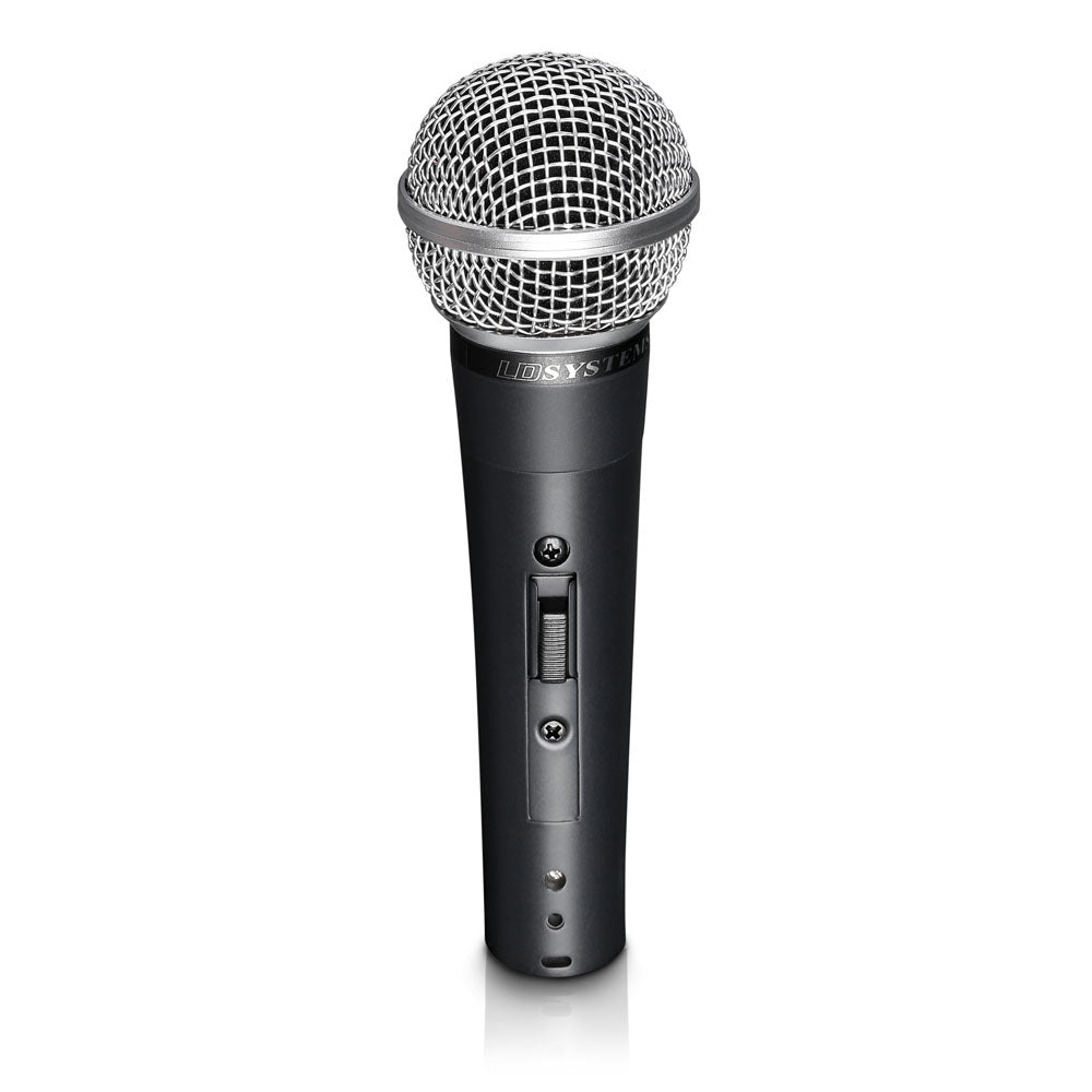LD Systems D 1006 - Microphone vocal dynamique avec interrupteur