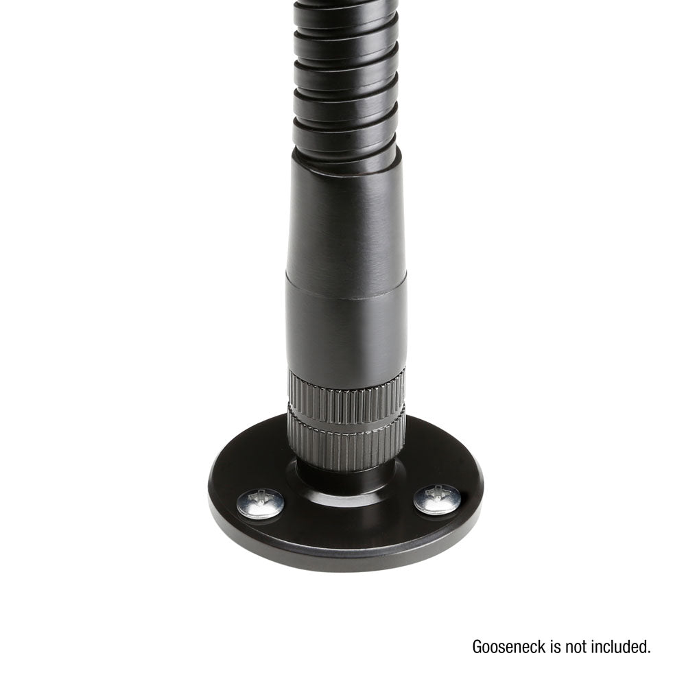 Adam Hall Stands D 921 BLK - Plaque de fixation pour col de cygne