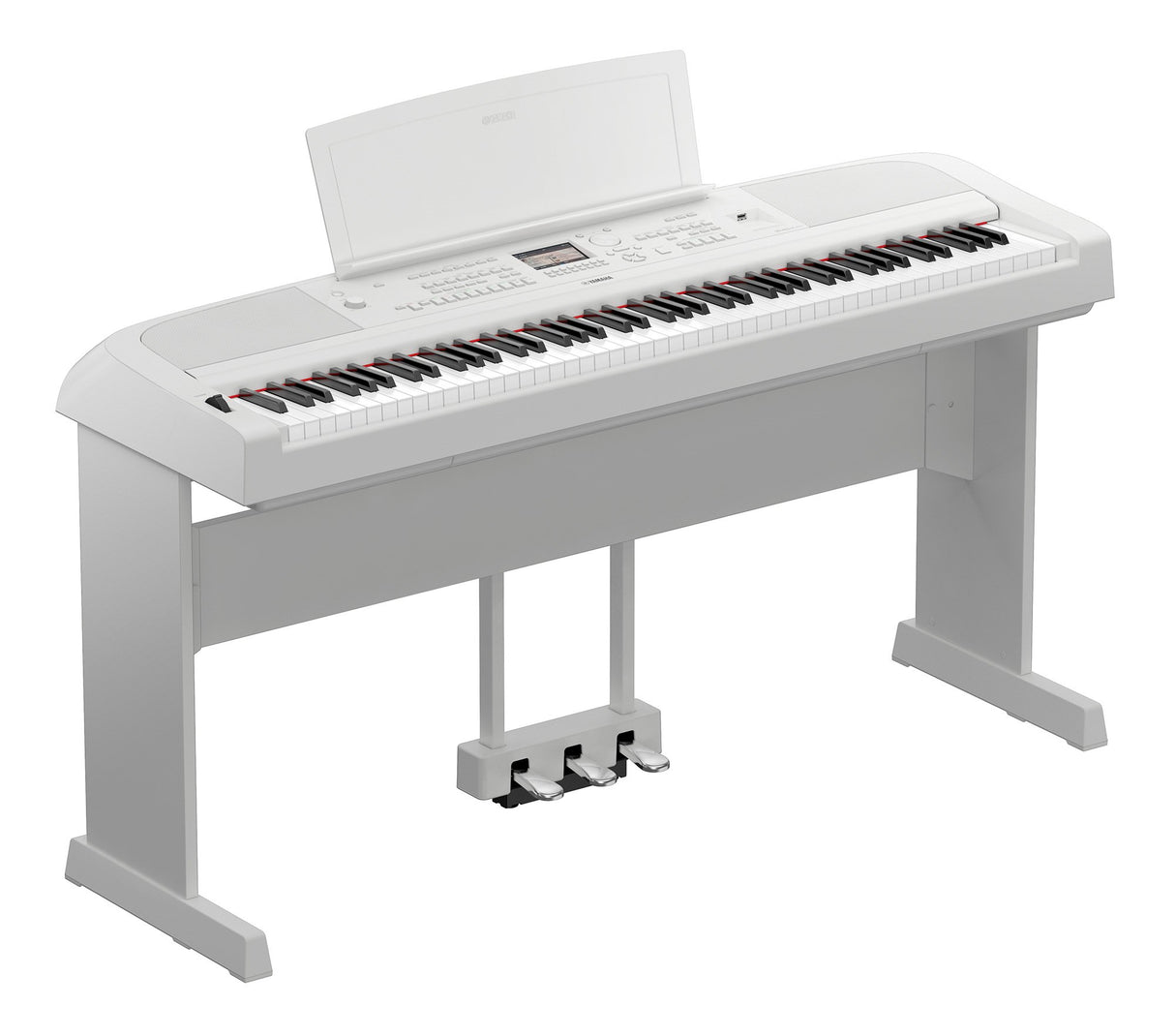 Yamaha DGX670 Piano Électrique (Blanc)