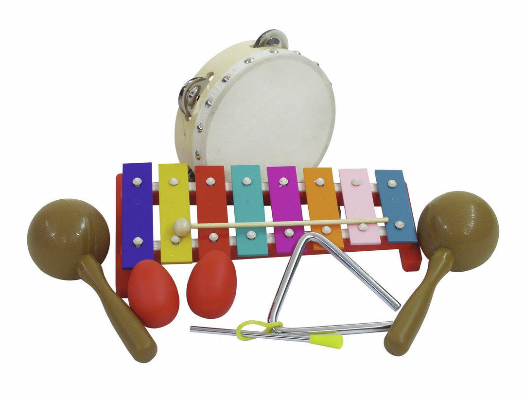 DiMavery Percussion Set avec 7 pièces