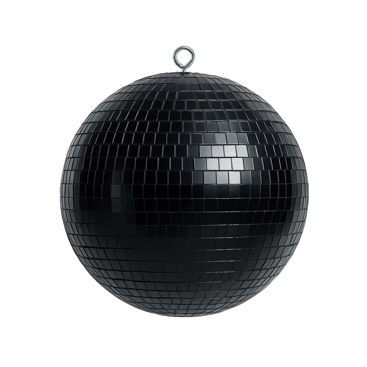 Boule à facettes Marconi noire (30 cm)