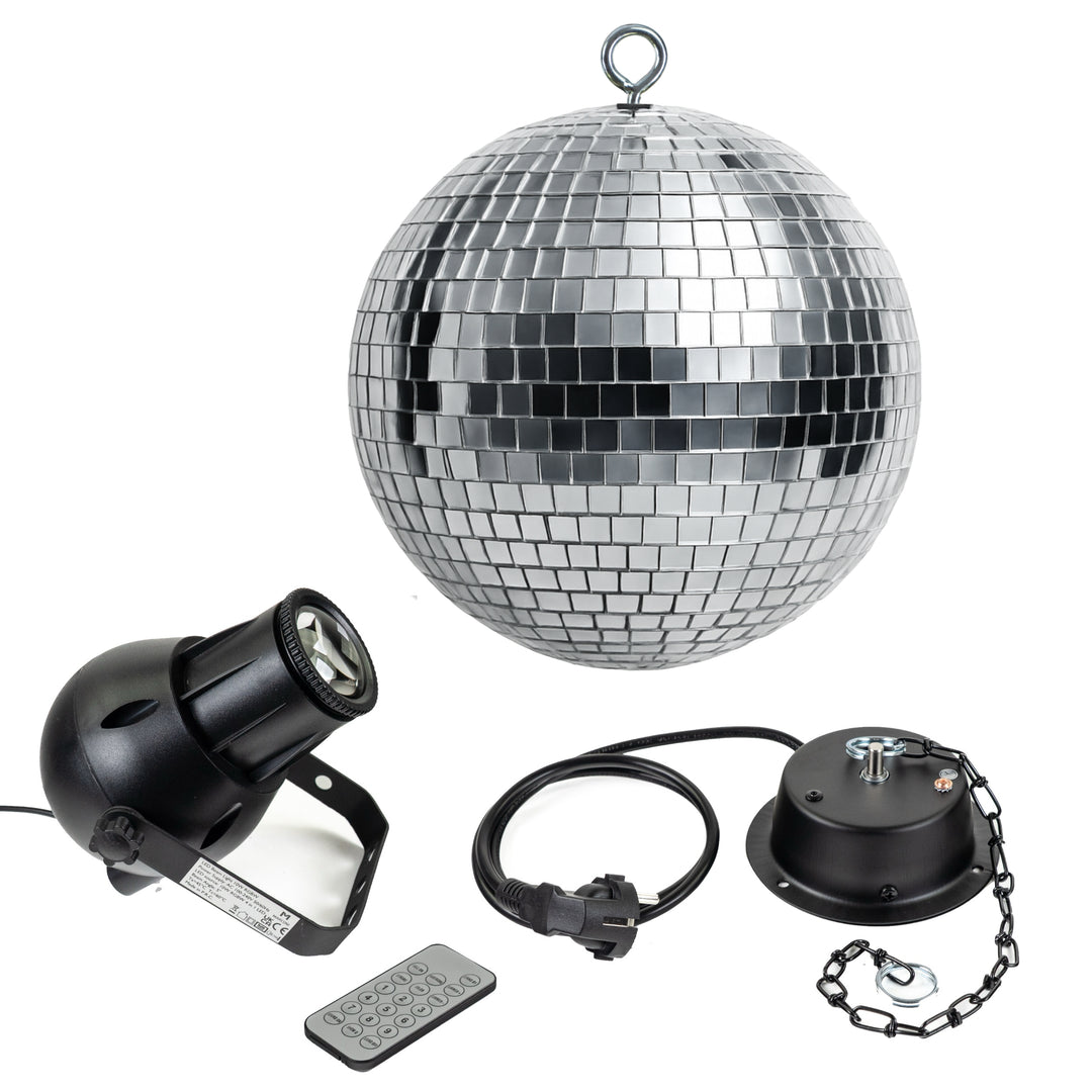 Marconi Boule disco avec LED (20 cm)