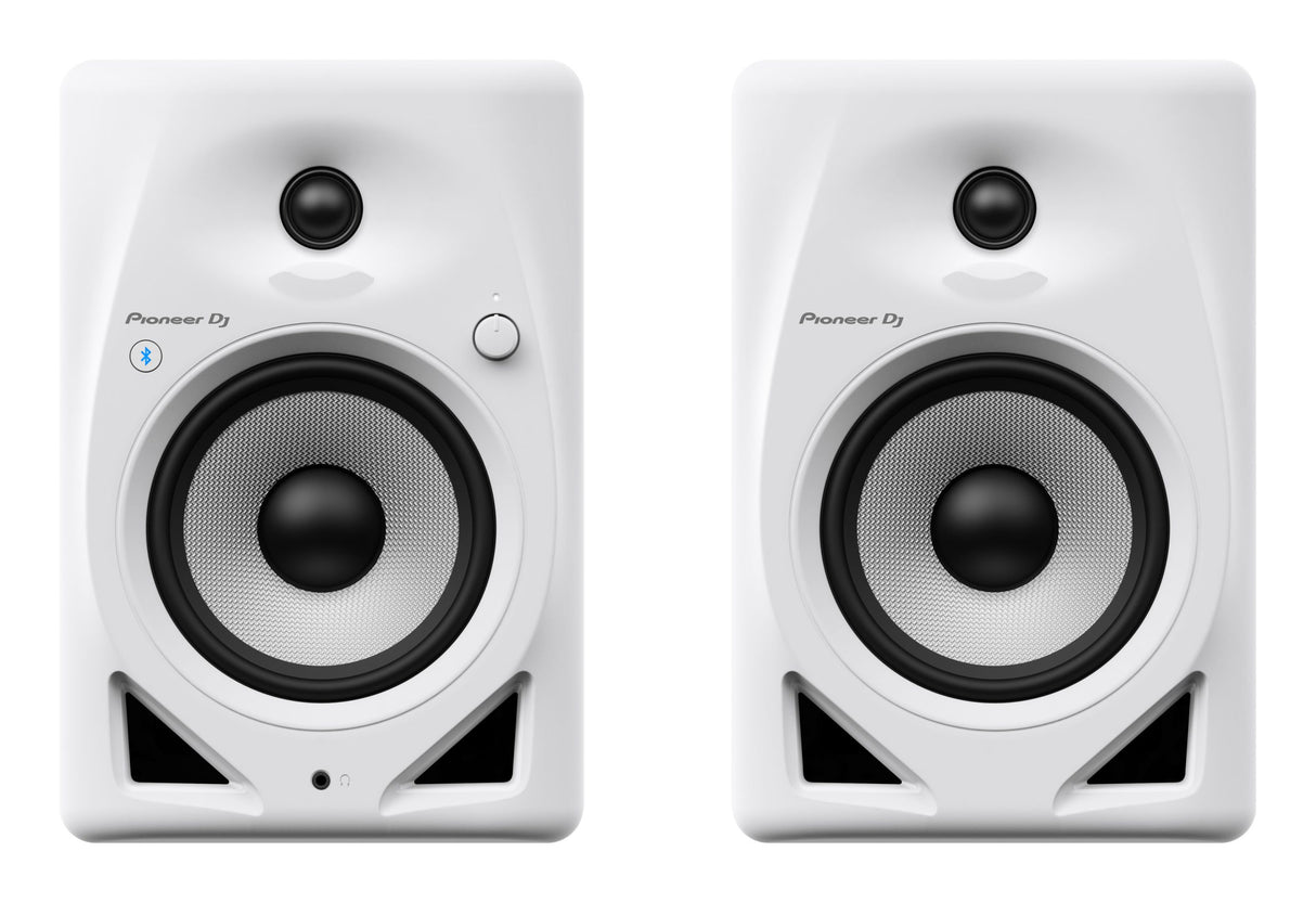 Pioneer DJ DM-50D-BT-W Studio Monitors w. Bluetooth (White)